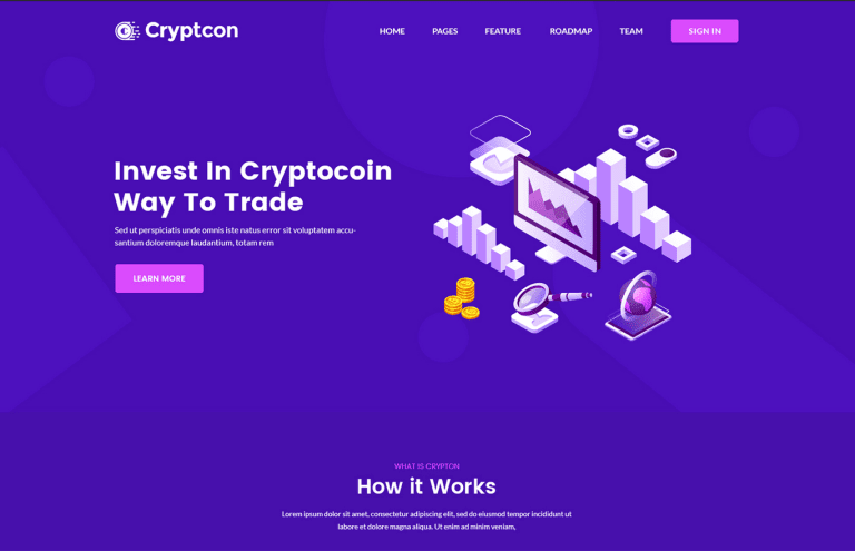 Cryptcon – ICO And Crypto Currency WordPress Theme