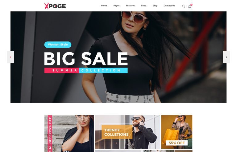 Xpoge | Multipurpose eCommerce HTML Template