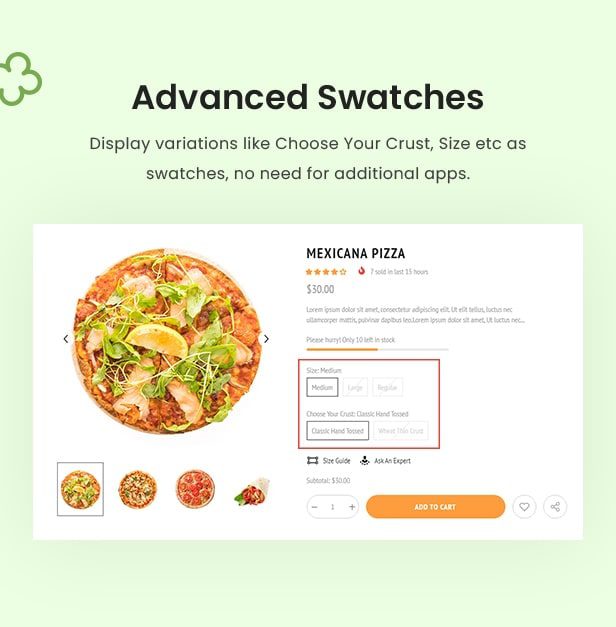pizzon RTL shopify theme